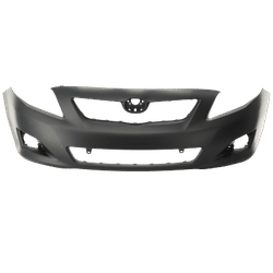 Replacement Bumper Cover Primed, Front, 1-year unlimited-mileage warranty RBT010303P