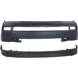Replacement Bumper Cover Primed, Front, 1-year unlimited-mileage warranty KIT-022716-24