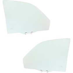 Replacement Door Glass, Front, Driver & Passenger Side, 1-year unlimited-mileage warranty SET-REPH480113