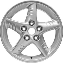 AutoWheels Wheel Aluminum Silver, Jante 2-Year Limited Warranty ALY06533U20N