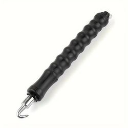 TEMU 1pc High-carbon Steel Tie Hook - Convenient Straight Pull Design For Camping, Construction & Diy Projects, Washable & Durable, Camping Gear | Ergonomic Handle | Washable Tie Hook, Tie Hook