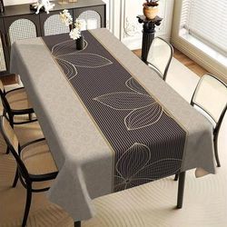 TEMU 1pc Tablecloth Table Runner Tablecloth Tea Table Cloth Rectangular Table Cover Square Tablecloth Suitable For Picnic Or Holiday Decoration