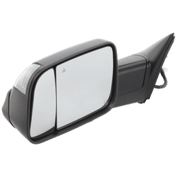 JC Whitney Mirror Textured Black, Driver Side, 1-year limited warranty JDG182EL-S