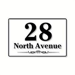 TEMU Personalised Bin Numbers For Wheelie Bins Bin Stickers Wheelie Bin Numbers Stickers Custom Bin Number Number Street Name Custom Wheelie Bin Stickers Number