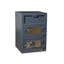 Hollon Double Door Depository Safe, Dual Key and Electronic Locks / 30" X 20" X 20"