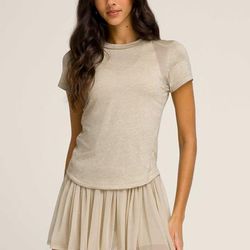 Wilson All Day Tee Women's Tennis Apparel Safari