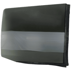 JC Whitney Door Glass, Rear, Passenger Side, 1-year unlimited-mileage warranty JRC48130069