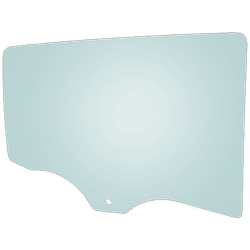 JC Whitney Door Glass, Rear, Passenger Side, 1-year unlimited-mileage warranty JRC48130079