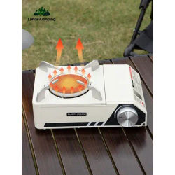 Lohascamping Outdoor infrared windproof stove portable camping stove household explosion-proof gas Burner energy-saving stove