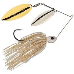 Berkley Power Blade Spinnerbait - Shad Spawn/Gold + Silver Willow Blade