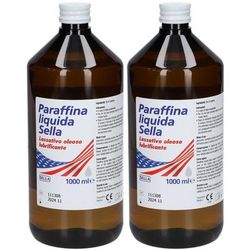 SELLA Paraffina liquida Set da 2 2x1000 ml Liquido