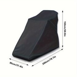 TEMU Protective Cover For Fitness Equipment, Outdoor Home Treadmill Cover, Dustproof, And Rainproof Cover, Cover For Exercise Bike