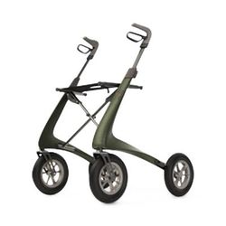 BYACRE Carbon Overland Carbon Fiber Rollator, Green, 1 EA (BYA150OG)