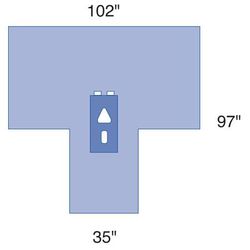 Medline Laparoscopy Pack II, Sirus, 8/CS (DYNJP9110S)