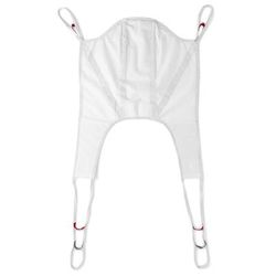 Medline Disposable 2-Point U-Shaped Patient Sling with Head Support, 700 lb. Capacity, Extra-Large, 10/CS (MDS2PTDHBXL)