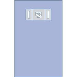 Medline Eye Drape with Pouch and Fenestration, Full-Body, 25/CS (30024CS)