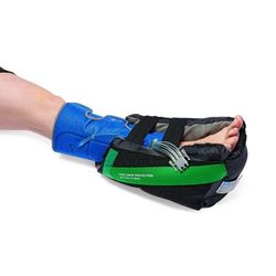 Medline HeelMedix Advanced Heel Protector with Stabilizing Wedge, Size XL, 19" to 25" (48.2 to 63.5 cm) Calf Circumference, 1 EA (MDT823330XL)
