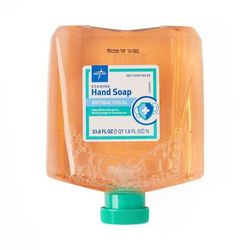 Medline Spectrum Antibacterial Foaming Hand Soap, 1000 mL, 4/CS (HHABSP1000FM)