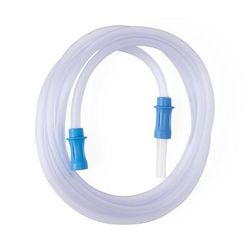 Medline Sterile Non-Conductive Suction Tubing with Scalloped Connectors, 3/16" x 6', 50/CS (DYND50216)