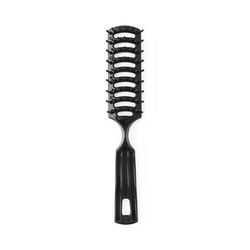 Medline Polyethylene Hair Brush, Plastic Bristles, Vented, 7.25", 216/CS (ZPC2200)