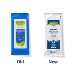 Remedy Clinical Barrier Cream Cloth,3 Cloths/Pk, 45/CS (MSC092503)