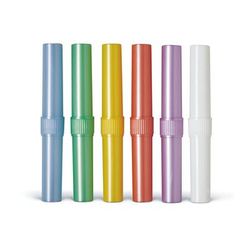 Medline Toothbrush Holder, Assorted Colors, 72/CS (MLC22196)