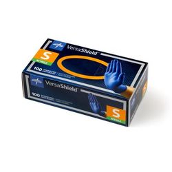 Medline VersaShield Textured Powder-Free Nitrile Exam Gloves, Size S, 1000/CS (VS311S)