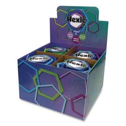 TPG Creations Hexle Fidget Toy, Small, Assorted Colors, 24/Carton (TPG872)