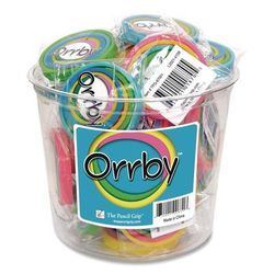 TPG Creations Orby Fidget Toy, Small, Assorted Colors, 24/Carton (TPG870)