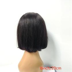 TEMU Side Part Bob Wig Human Hair T Part Bob Lace Front Wigs Human Hair Pre-plucked 150% Density Straight Frontal Wigs Human Hair Lace Short Wigs