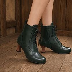 Rococò Vittoriano Rinascimento Scarpe A stivale Costume Per donna Reale Mascherata Abbigliamento Quotidiano Adulti Scarpe