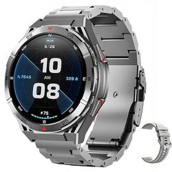 Orologio intelligente 2025 nuovo GPS bussola altimetro barometro da esterno smartwatch HD schermo AMOLED 466466 frequenza cardiaca chiamata Bluetooth impermeabile IP68 braccialetto intelligente da