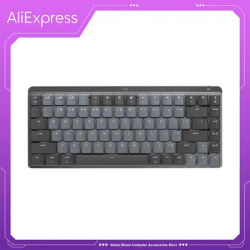 Logitech MX clavier mécanique Mini clavier de jeu sans fil Bluetooth faible bruit sans fil double modèle Mini clavier de Machine