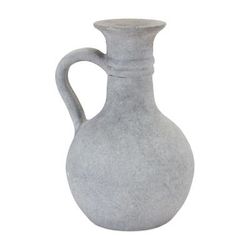 Grey Pitcher Vase 9"H by Melrose in Grey