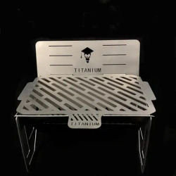 Camping Grilling Stove Portable Detachable Outdoor Grilling Stove Picnic Barbecue Stove Folding Card Furnace