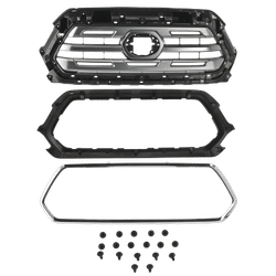 ReplaceXL Grille Assembly Plastic Paint to Match Grille, 1-year unlimited-mileage warranty RT07010060Q
