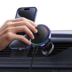 Qi2 Wireless Charger For iPhone 12 13 14 15 16 Car Magnetic Phone Holder Stand Semiconductor refrigeration 15W Fast Charging