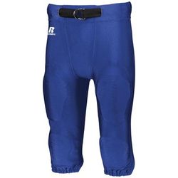 Russell Athletic F2562W Youth Deluxe Game Football Pant in Royal Blue size XL | Triblend