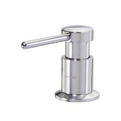 Krowne 19-420C Deck Mount Manual Liquid Soap Dispenser - Chrome, Silver