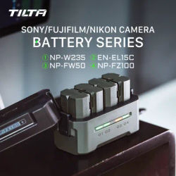 TILTA NP-FZ100 Battery Portable Charging Station Rechargeable Batteries Battery for Sony NP-FZ100/NP-FW50