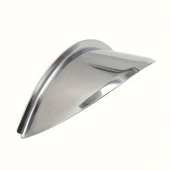 TEMU 1pc Metal Motorcycle Headlight Cover, Round, Smooth, Universal Replacement Headlight Cap For Electric Vehicle Headlights
