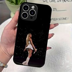 TEMU 1pc Black And White Phone Tpu - Full Camera Protection, For Iphone 11/ 12/ 13/ 14/ 15/ 16 Plus/ Pro/ Promax