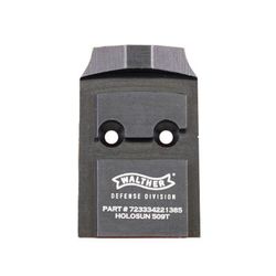 C&H Precision Weapons Walther Defense PDP 1.0 to Holosun 509T Adapter Plate Steel WLPDP-509T-ST