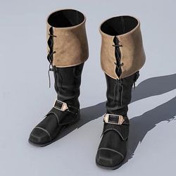 Retrò Vintage Medievale Rinascimento Scarpe Costume Per uomo Per donna Unisex Celtico Costumi da pirata Halloween Carnevale Mascherata Evento / Festa Mascherata Adulti Scarpe