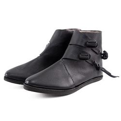 Retrò Vintage Medievale Rinascimento Scarpe Costume Per uomo Per donna Unisex Celtico Costumi da pirata Halloween Carnevale Mascherata Evento / Festa Mascherata Adulti Scarpe