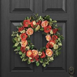 Shades of Summer Wreath - Frontgate