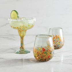 Set of 2 Artistico Glassware Collection - Stemless Wine Glass - Frontgate