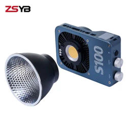 S100 100W Photographic Camera Light Dual Color COB Fill Lights For Outdoor Mini Size CRI96 Dimmable Portable Handheld Fill Light