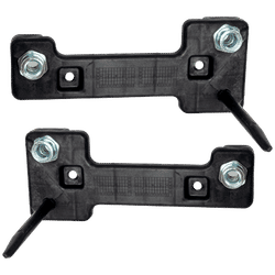 Replacement Bumper Bracket, Rear, Driver & Passenger Side, 1-year unlimited-mileage warranty SET-RH76260041