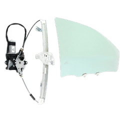 JC Whitney Door Glass, Front, Passenger Side, 1-year unlimited-mileage warranty KIT-J062917-59